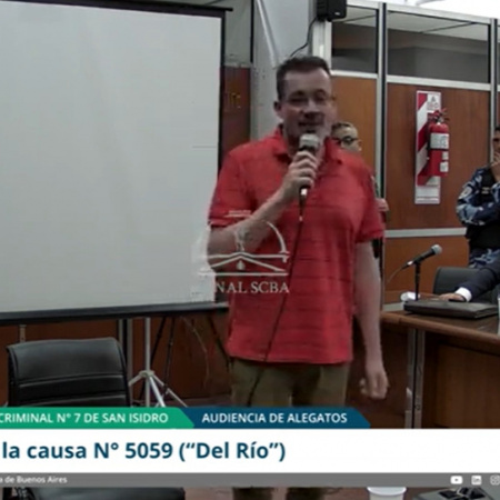 Culpable: Martín del Río fue condenado a reclusión perpetua