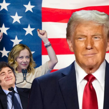 La asunción de Donald Trump acompañado de Milei, Meloni, Bukele y Noboa