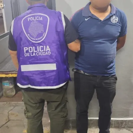 Detuvieron en Flores a un hombre condenado a ocho años de cárcel por abuso sexual