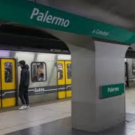 Línea D: mañana reabre la estación Palermo y  habrá un servicio especial por el partido de la Selección