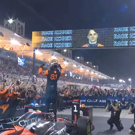 Piastri ganó en Bahréin y McLaren domina el campeonato de F1