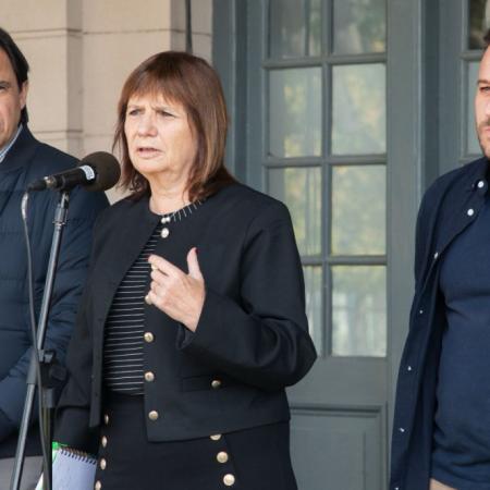 Patricia Bullrich anunció la ampliación de asistencia económica para Bahía Blanca