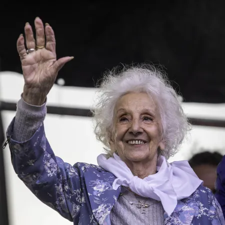 Estela de Carlotto: “Argentina es casi una tiranía” y Milei “debería estar en la cárcel”