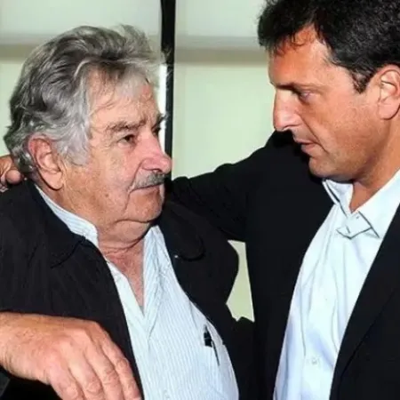 Massa destacó las virtudes de Pepe Mujica: "Coherente y honesto"