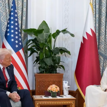 El misterioso obsequio de Qatar al presidente de Estados Unidos, Donald Trump
