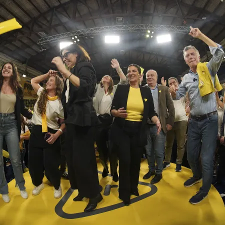 Silvia Lospennato junto a Mauricio Macri: "Esta es la Ciudad en la que queremos vivir y la vamos a proteger"