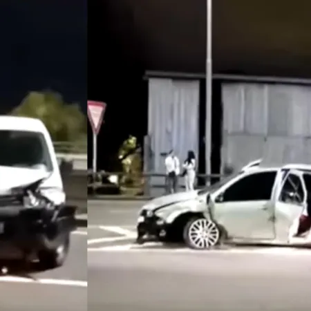 Tiros y persecución en la Autopista 9 de Julio: cinco detenidos y una mujer en grave estado