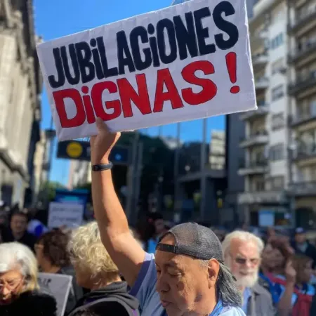 Los jubilados realizarán una nueva marcha