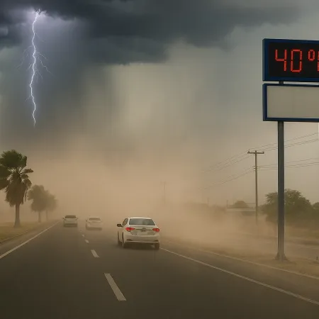 México: lluvias, vientos y ola de calor desafían gestión climática de Claudia Sheinbaum