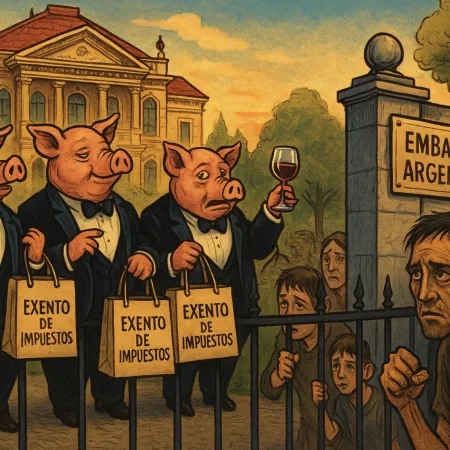 La rebelión de los cerdos (de traje): cuando la casta diplomática se niega a soltar los sueldos millonarios y la copa de cristal