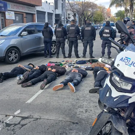 La impactante persecución por las calles de La Plata que fue filmada desde la moto de un policía