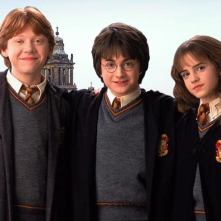 La serie de Harry Potter encontró a su trío de protagonistas