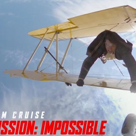 La locura detrás de la toma de Tom Cruise colgado de un avión en pleno vuelo