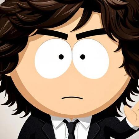 Un personaje de South Park quiso conocer a Javier Milei
