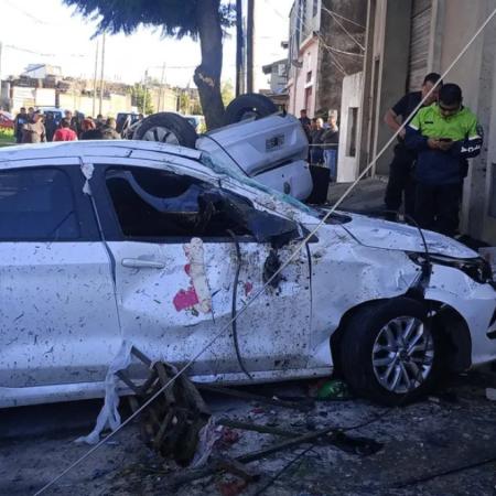 Un conductor atropelló y mató a una ciclista en Lomas de Zamora