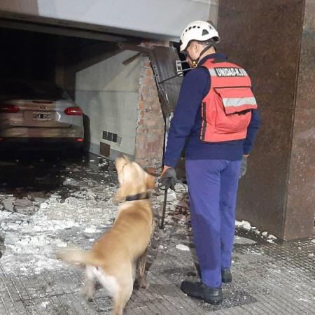 Violenta explosión de la caldera de un edificio en Recoleta