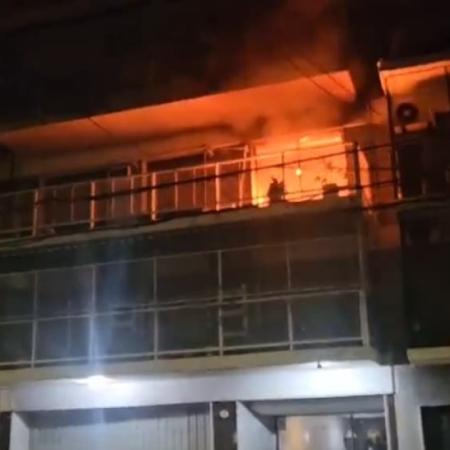 Incendio en Caballito: seis personas fueron hospitalizadas