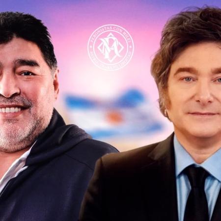 ¿Diego Maradona apoyaría a Milei? la polémica que generó Verónica Ojeda