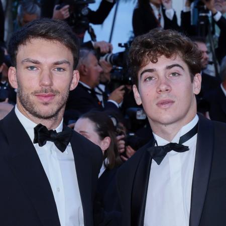 El look de Franco Colapinto y Pierre Gasly en el Festival de Cannes