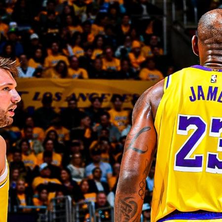 Los Lakers de LeBron James y Luka Doncic, afuera de los playoffs de la NBA