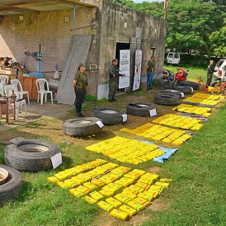 Cayó un capo narco que estaba prófugo por un cargamento de 425 kilos de cocaína