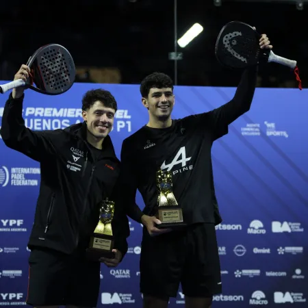 Tapia y Coello vuelven a conquistar un torneo de pádel en Buenos Aires