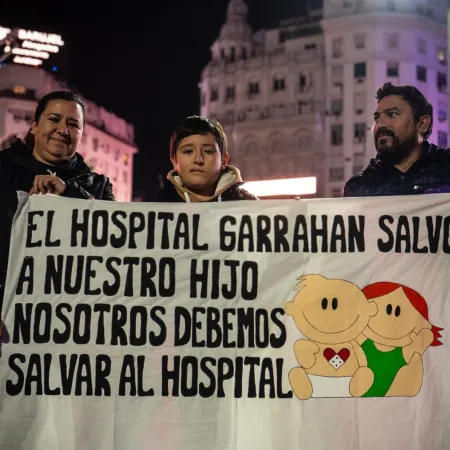 Los residentes del Hospital Garrahan levantaron el paro