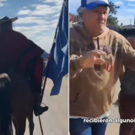 A caballo, Paoltroni trata de "usurpador" a Insfrán y varios intendentes de Formosa
