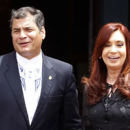 Rafael Correa, condenado por corrupción, respalda a Cristina Kirchner tras el fallo de la Corte