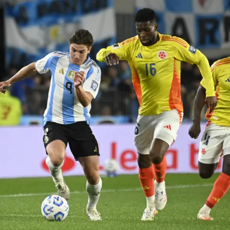 En un partido complicado, Argentina empató frente a Colombia