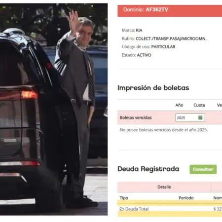 Jorge Macri se moviliza en un auto que le debe más de $300 mil a su propio gobierno