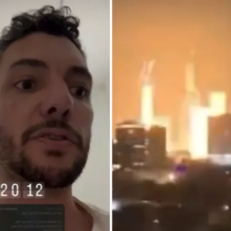 Los diputados Damián Arabia y Maximiliano Ferraro en Tel Aviv: "Acaba de caer un misil apenas a metros de donde estamos"