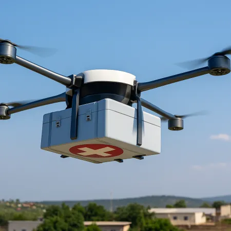 Ruanda lidera con drones una revolución silenciosa en la salud pública rural
