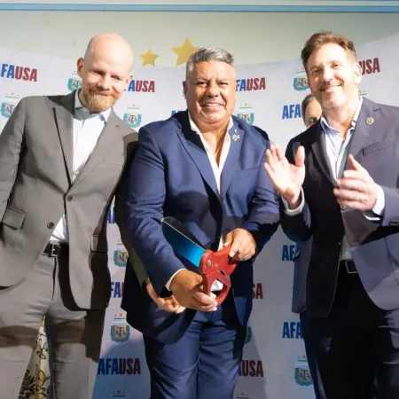 Cómo son las oficinas de la AFA en Miami que inauguró Chiqui Tapia