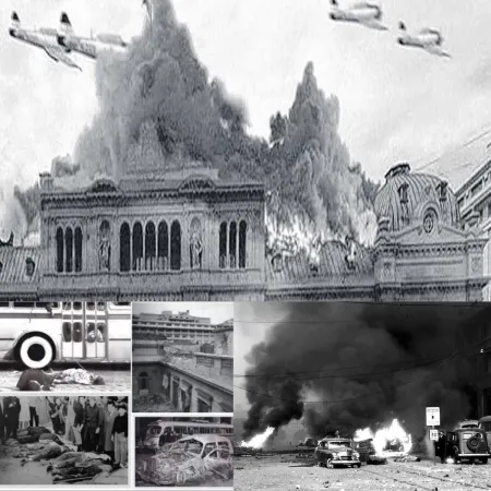 El PJ conmemoró el bombardeo a Plaza de Mayo para asesinar a Perón