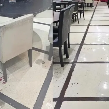 Buscan a un hombre que apuñaló a su exjefe en un restaurante de Montserrat