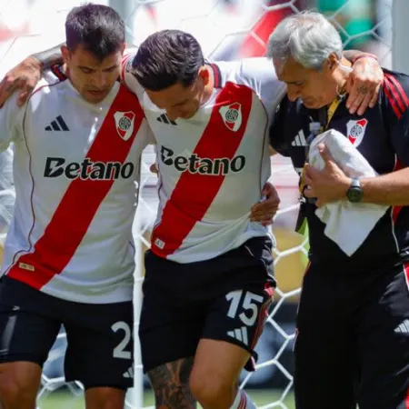 Preocupación en River por la lesión de Sebastián Driussi: "Me rompí todo"