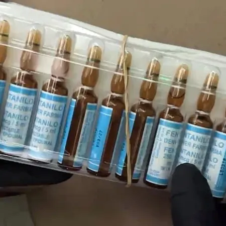 En un control vial descubren que un pasajero viajaba con ampollas de Fentanilo y Remifentanilo