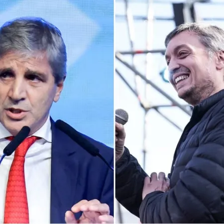 “Burro”, “basura” y “corrupto”: Caputo estalló por la crítica de Máximo Kirchner al bono de 100 años
