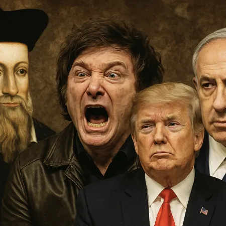 Milei, Trump e Israel: el presidente argentino apoya la guerra con Irán para cumplir una profecía de Parravicini