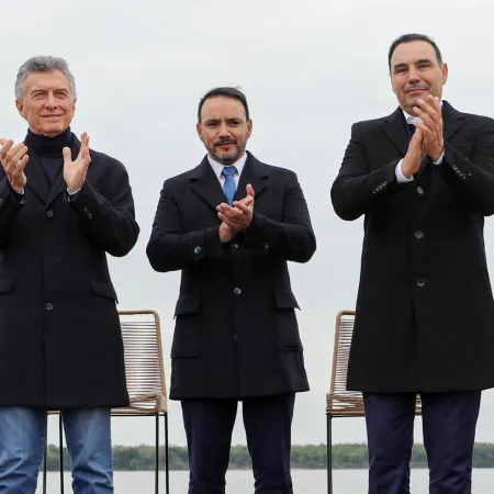 Reapareció Mauricio Macri en Corrientes: "Con infraestructura la gente se conecta"