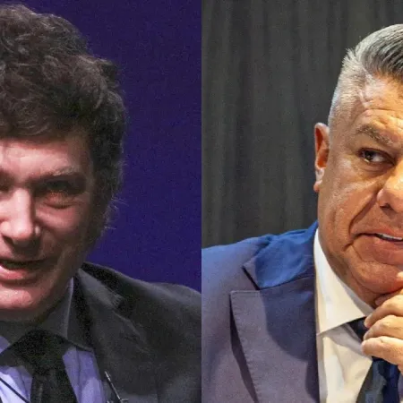 Milei, Nik y Tofoni le apuntaron a Chiqui Tapia tras la eliminación de River y Boca