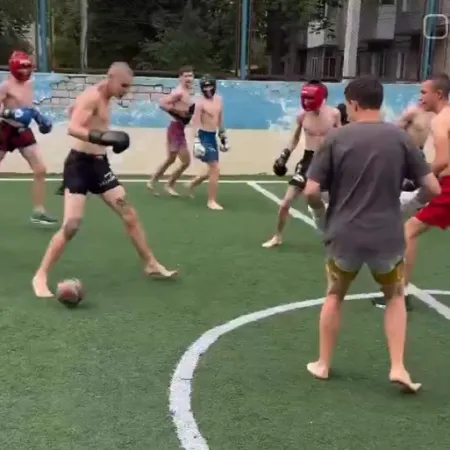 Futbox: el deporte viral que fusiona fútbol y boxeo en Ucrania