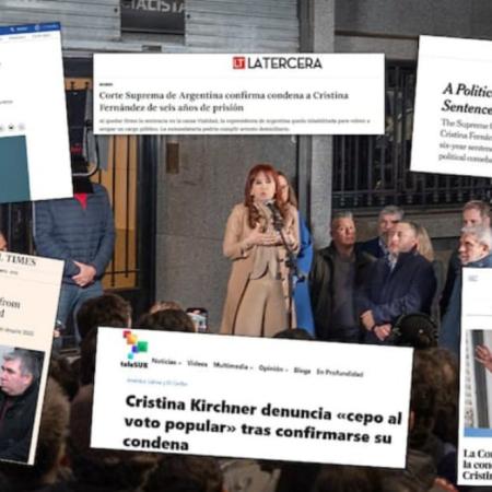 Medios internacionales destacan la condena a Cristina Kirchner como el final de su carrera política