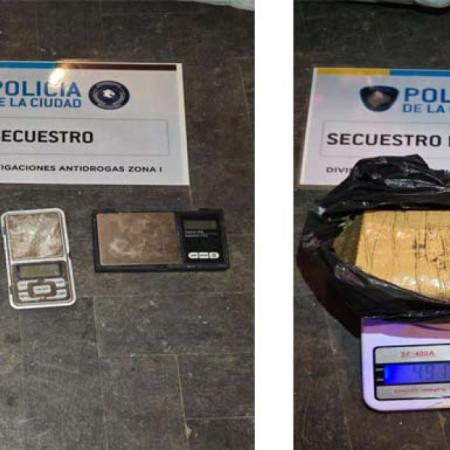 Dos detenidos y allanamientos en Villa Urquiza y Núñez por narcomenudeo