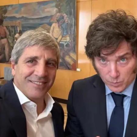 Milei, eufórico: “Caputo es el mejor ministro de la historia”