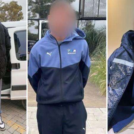 Tres hombres fueron detenidos por robar una camioneta en la zona de Lugano