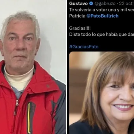 ¿Qué dijo Bullrich sobre Gustavo Bruzzone, el “narco” detenido que militó para ella en 2023?