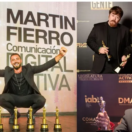 Los últimos ganadores del Martín Fierro digital de oro