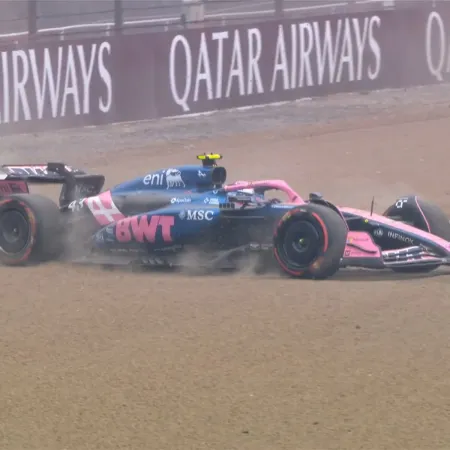 F1: Colapinto hizo un trompo y quedó eliminado en la clasificación de Silverstone